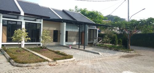 foto tampak rumah tipe 55 perumahan My Home @ Arcamanik
