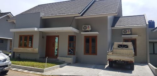 foto tampak rumah tipe HOOK perumahan PONDOK PERMAI KARTASURA