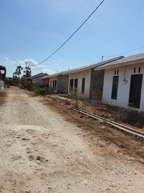 foto tampak rumah tipe 36 perumahan TAMAN BOUGENVILLE MANDIRI