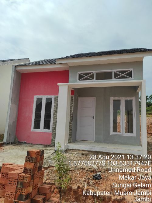 foto contoh rumah perumahan GALAXI PERMAI