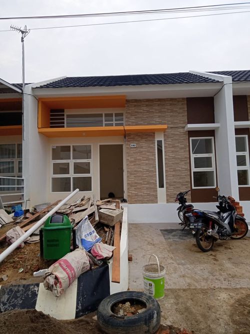 foto tampak rumah tipe I - 02 38/90 perumahan ARGENTINA RESIDENCE