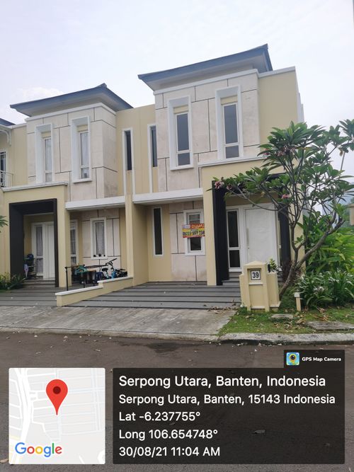 foto contoh rumah perumahan Alam Sutera - SUTERA LEORA