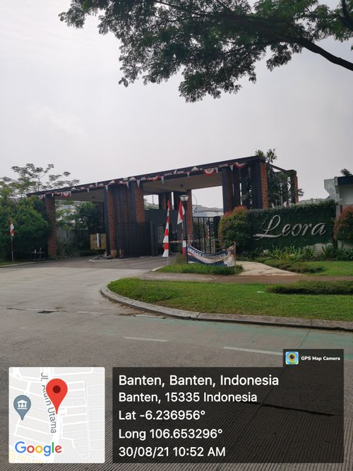 foto gerbang perumahan Alam Sutera - SUTERA LEORA