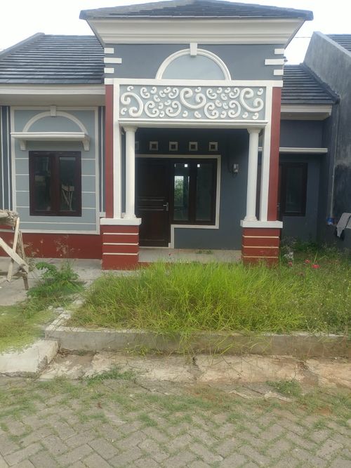 foto tampak rumah tipe 45 perumahan PERUMAHAN SAPPHIRE MEDITERANIA