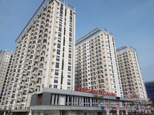 foto contoh rumah perumahan Apartemen Signature Park Grande