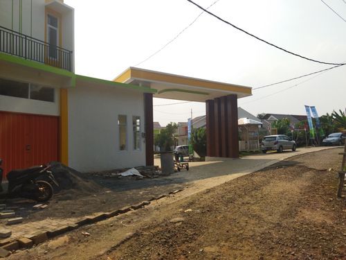 foto gerbang perumahan KIRANA INDAH RESIDENCE