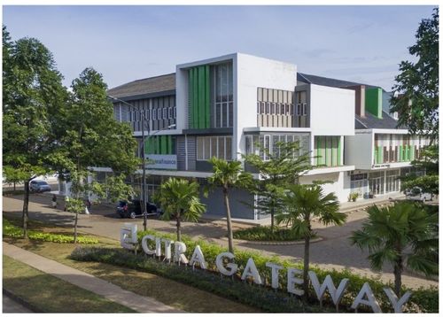 foto tampak rumah tipe Citra Gateway (Ruko 2 Lantai) perumahan CitraGarden BMW