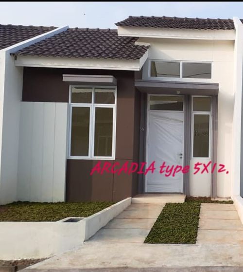 foto tampak rumah tipe 27/60 (5x12) (Cash Keras) perumahan FOREST HILL