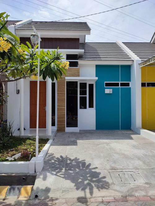 foto tampak rumah tipe 42/66 perumahan GRHA TAMAN PELANGI 2