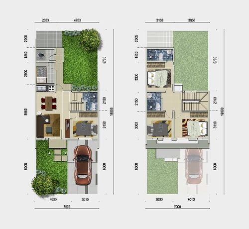 foto denah rumah tipe MAJESTY SUDUT perumahan CITRALAND CELEBES