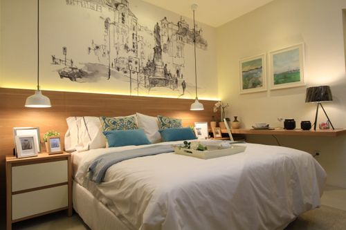 foto tampak rumah tipe 1 BR perumahan Barsa City Tower Cornell