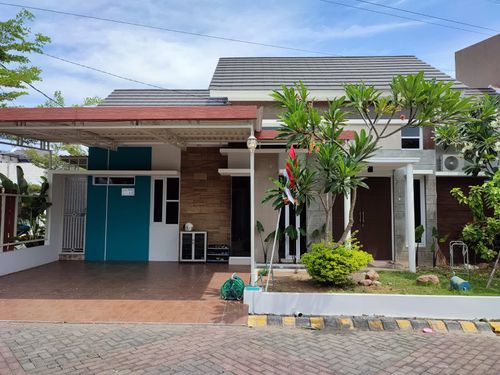 foto tampak rumah tipe 87 perumahan GRHA TAMAN PELANGI 2