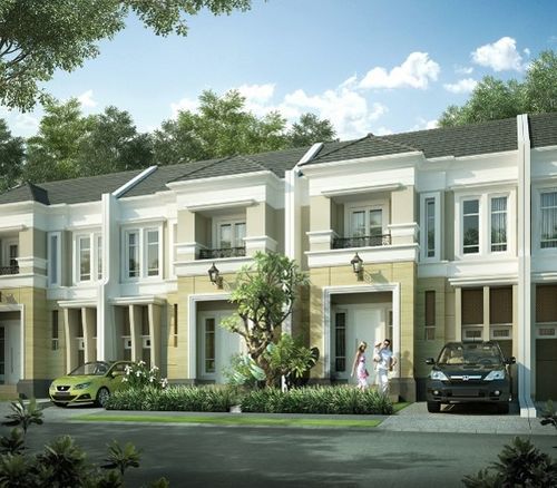 foto tampak rumah tipe ALEXANDRITE perumahan CITRALAND CELEBES