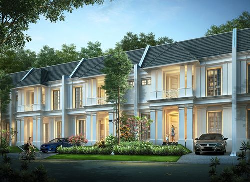 foto tampak rumah tipe VERNAZZA RC perumahan CITRALAND BANDAR LAMPUNG