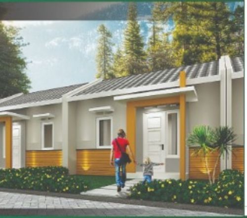 foto tampak rumah tipe C30/60 perumahan COCO GARDEN