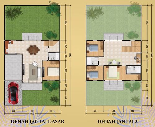 foto denah rumah tipe YORK perumahan SOEDIRMAN PARK RESIDENCE