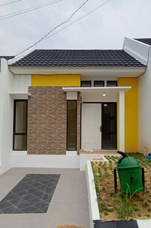 foto tampak rumah tipe G - 06 A 32/75 perumahan ARGENTINA RESIDENCE