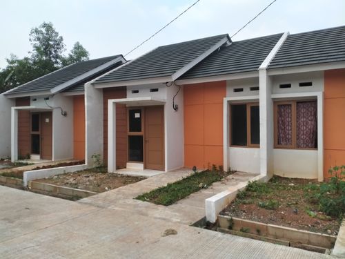 foto contoh rumah perumahan Gardenia Cileungsi Blok F