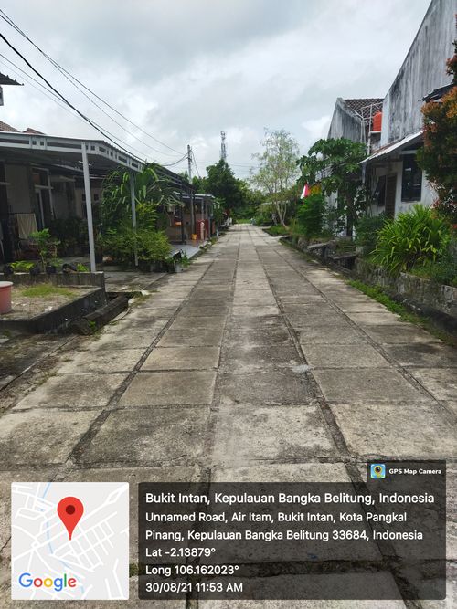 foto posisi tengah perumahan TAMAN TANJUNG BUNGA CLUSTER LILY