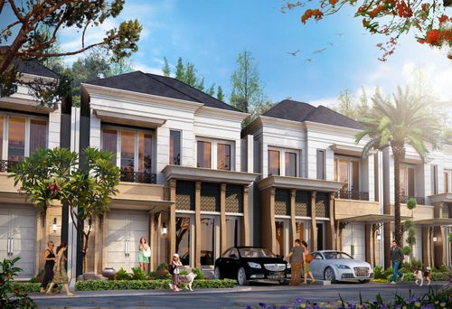 foto tampak rumah tipe VERDE perumahan CITRALAND CELEBES