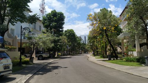 foto posisi tengah perumahan THE MUTIARA