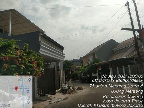 foto denah rumah tipe ACACIA perumahan Metland Menteng