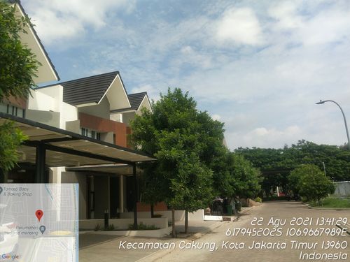 foto denah rumah tipe Jura-B perumahan Metland Menteng