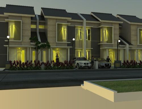 foto tampak rumah tipe 89 perumahan Perumahan CITRA PURI KENITEN 1 / Pengembangan