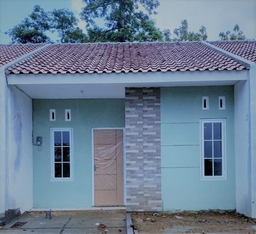 foto tampak rumah tipe 21/60 perumahan Mutiara Batang