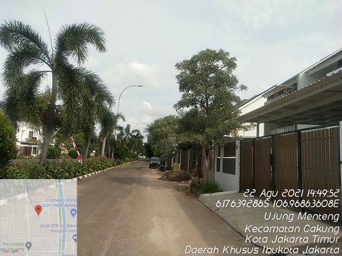 foto denah rumah tipe Grand Mezzano perumahan Metland Menteng