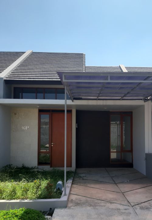 foto tampak rumah tipe 45/90 perumahan BUMI SILIWANGI