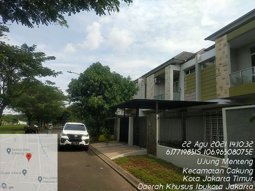foto denah rumah tipe Sevilla perumahan Metland Menteng