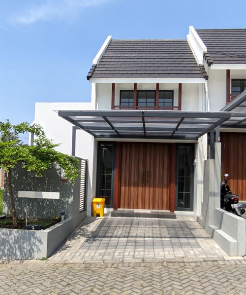 foto tampak rumah tipe Jasmine perumahan GRIANAN AGUNG