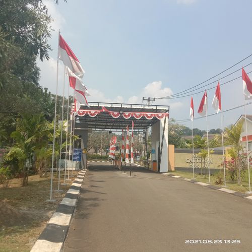 foto gerbang perumahan CitraIndah City Bukit Cattleya