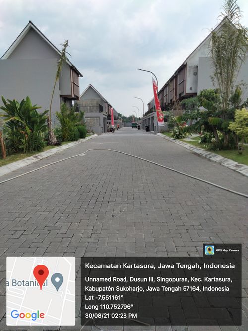 foto posisi tengah perumahan PERMATA BOTANICAL