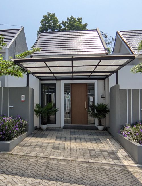 foto tampak rumah tipe Tulip perumahan GRIANAN AGUNG