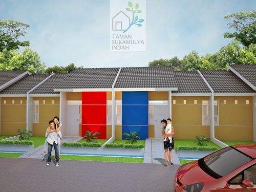 foto tampak rumah tipe 29/60 perumahan TAMAN SUKAMULYA INDAH