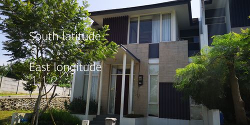 foto tampak rumah tipe CARTENZ EXT MODERN perumahan CITRAGARDEN CITY MALANG