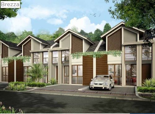 foto tampak rumah tipe BREZZA perumahan CITRA ECOPOLIS RAYA - CLUSTER FRESCO - LITTLE GINZA BLK P 2