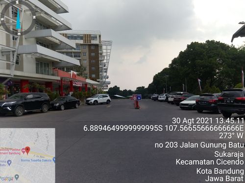 foto gerbang perumahan Gateway Pasteur Apartment RUBY JADE