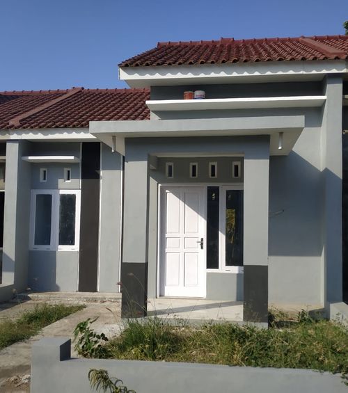 foto tampak rumah tipe 36/84 perumahan CLUSTER DARUSMAN PERMAI