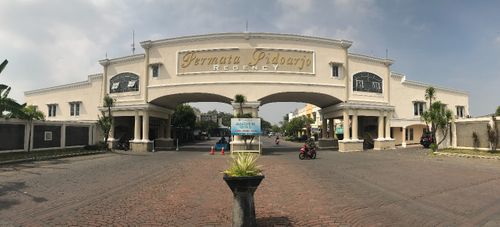 foto gerbang perumahan PERMATA SIDOARJO REGENCY