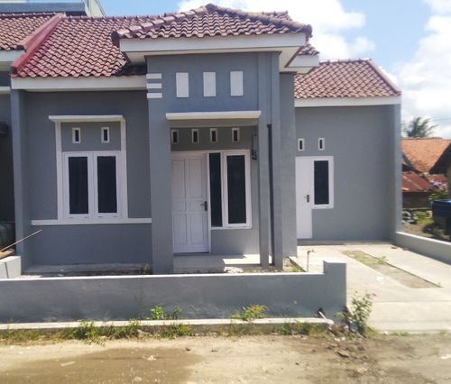 foto tampak rumah tipe 40/112 perumahan CLUSTER DARUSMAN PERMAI
