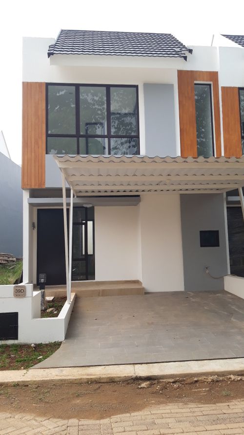 foto contoh rumah perumahan Metland Puri