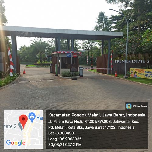 foto gerbang perumahan Premier Estate 2