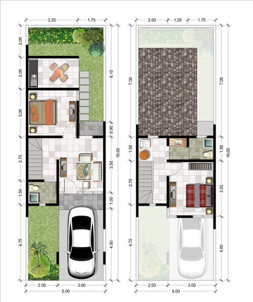 foto denah rumah tipe ALISHA PREMIER perumahan PURI SAFIRA REGENCY