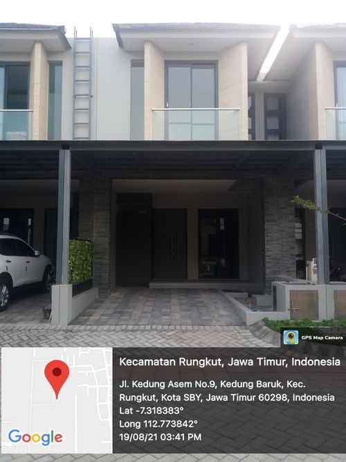 foto tampak rumah tipe Jasmine C19 perumahan SPRINGVILLE RESIDENCE