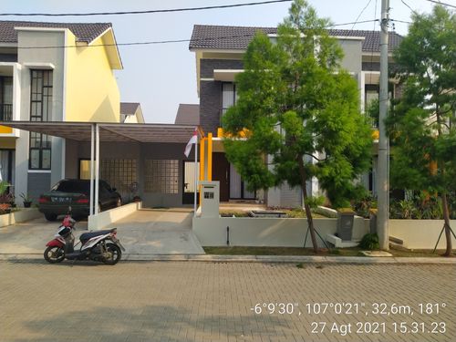 foto contoh rumah perumahan CLUSTER CENDANA GREEN ARA KHI