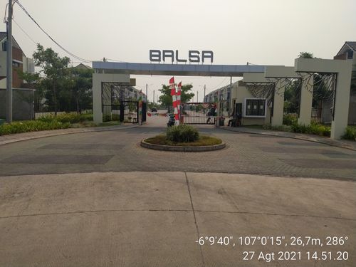 foto gerbang perumahan CLUSTER BALSA KHI