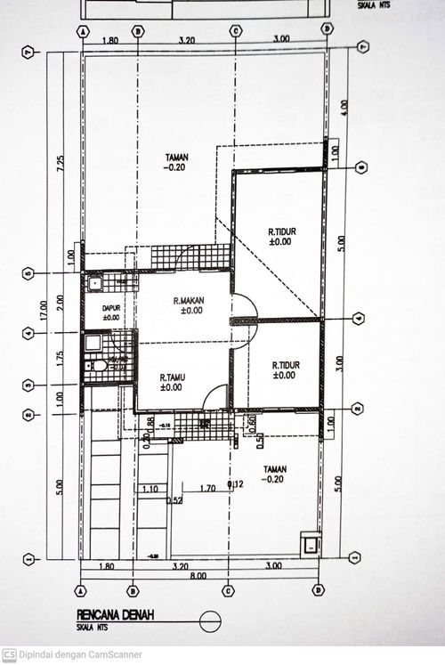 foto denah rumah tipe PINE perumahan CITRA RAYA - CLUSTER GARDEN GROVE
